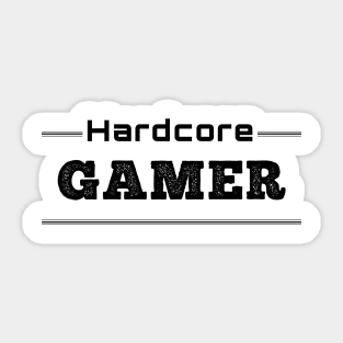 Hardcore Gamer Sticker